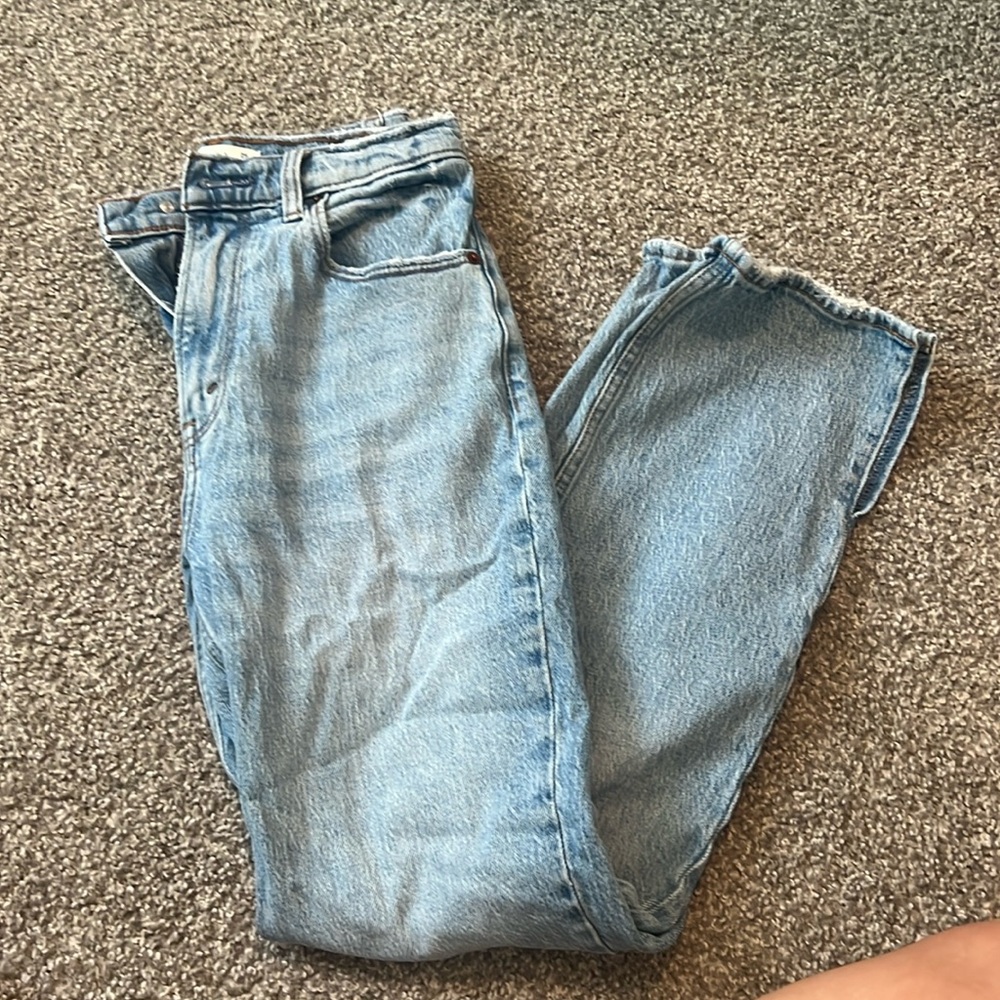 Abercrombie & Fitch 90s Straight Ultra High Rise